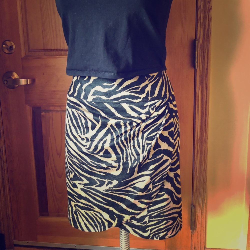 Lane Bryant Animal Print Skirt